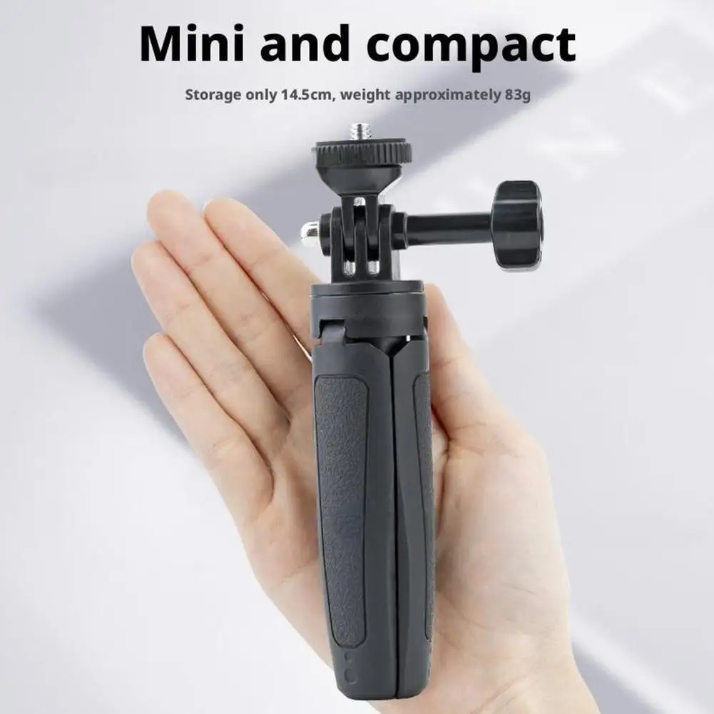 For Hero13 12/for Insta360 X4/X3/ For GO3/for Action5/43 Mini Quick Release Tripod Selfie Stick Portable Adjustable - imagen 2