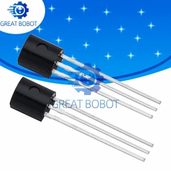 BS 50 unids/lote Transistor DIP-2N5551 2N5401 5551 5401 TO-92 (25 uds * 2N5401 + 25 uds * 2N5551)