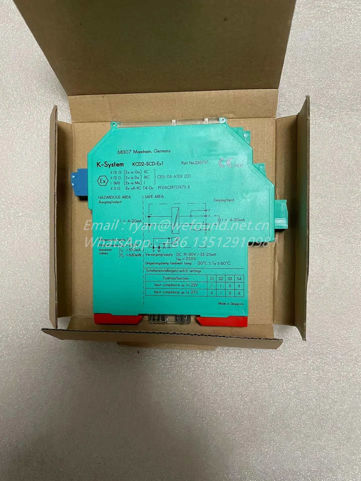 Controlador de corriente inteligente KCD2-SCD-Ex1, barreras aisladas para PEPPERL + FUCHS - imagen 3