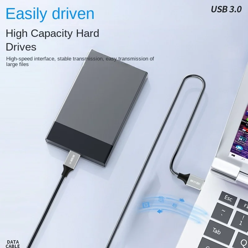 Disco duro externo USB 3,0, Cable Micro B HDD, Cable de datos MicroB SSD, Cable Sata para Samsung, disco duro PC, USB 3,0, cargador de 5gbps 3A - imagen 4