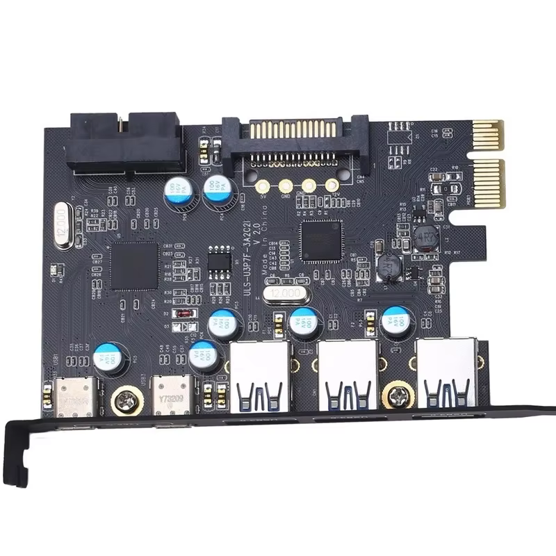 Fresco FL1100 tarjeta PCIe USB 3.0 con salidas Tipo C para Mac Pro