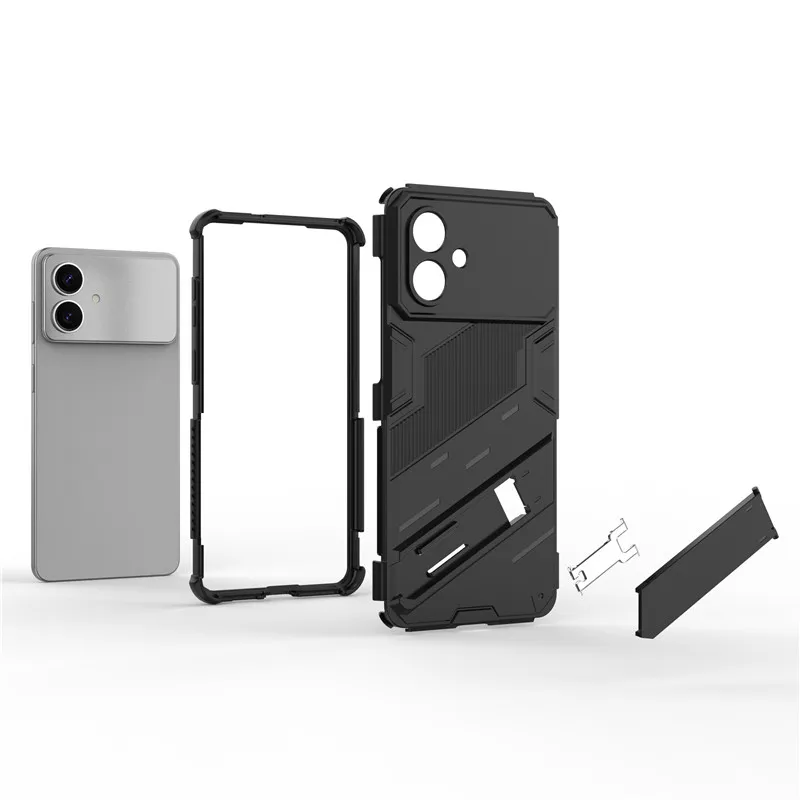 Para Samsung Galaxy S26 Plus funda para Samsung S24 S25 S26 Plus cubierta a prueba de golpes armadura dura soporte de PC parachoques de silicona para S25 S26 - imagen 5