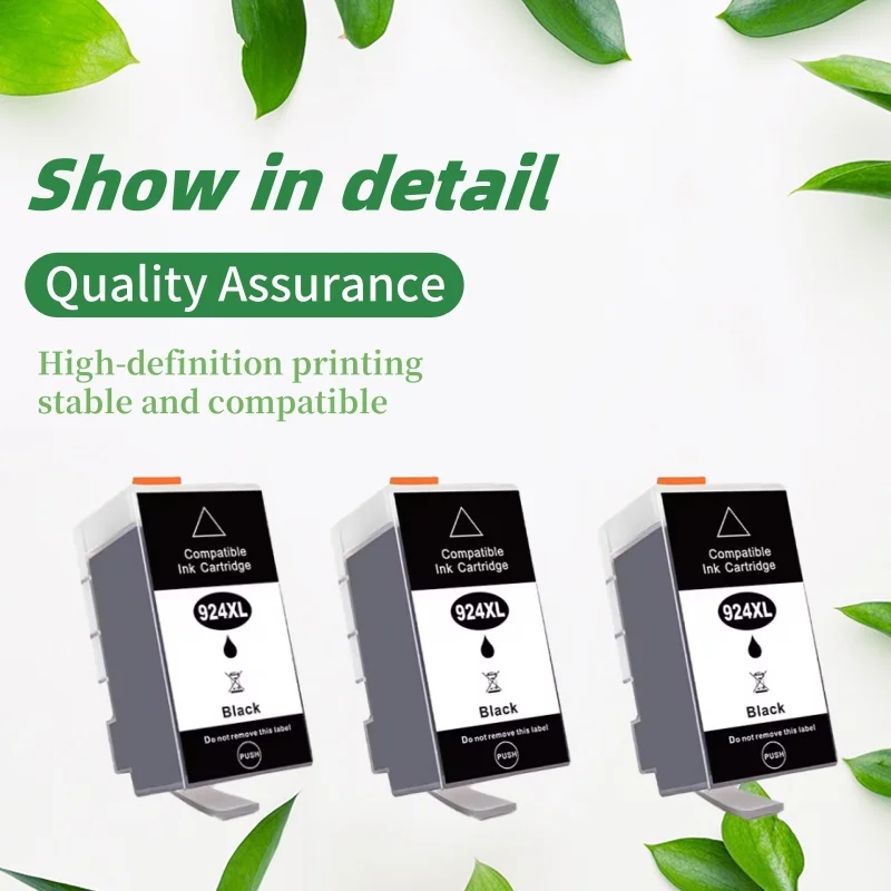 Cartucho de tinta 924XL para HP OfficeJet Pro 8120e 8122e 8124e 8125e 8130e 8132e 8134e 8135e 8138e 8139e HP924 chip EUR AU - imagen 2