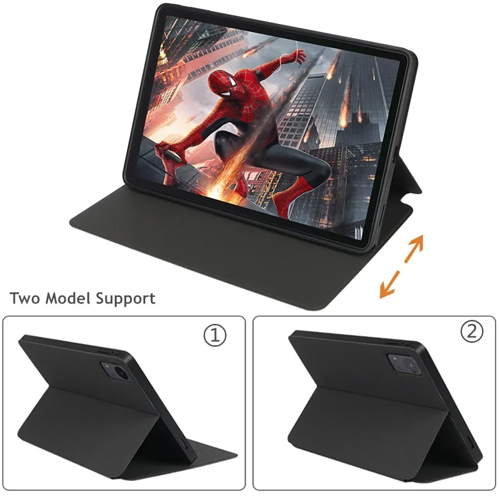 Funda inteligente para tableta Chuwi Hi10 XPro 2023, Funda de cuero Pu tipo Folio plegable de 10,1 pulgadas con carcasa protectora para despertador y apagado automático - imagen 3