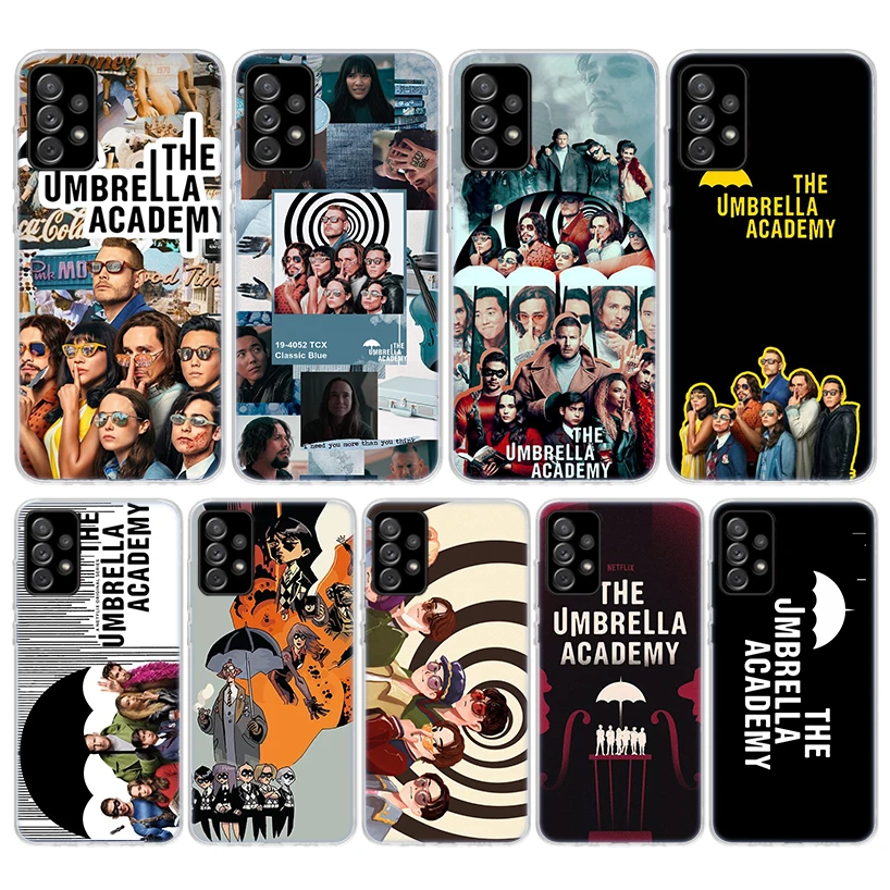 Funda de teléfono The Umbrella Academy para Samsung Galaxy A56 A55 A54 A53 A17 A16 A15 A14 A13 A36 A35 A34 A33 A26 A25 A24 A23 A05S A04S