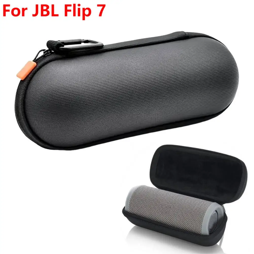 Bolsa de Altavoz Bluetooth inalámbrico para JBL Flip 7, Estuche de transporte de PU, funda protectora impermeable a prueba de golpes, accesorios para altavoces