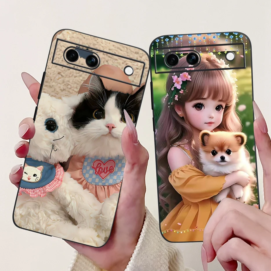 Para Google Pixel 8A funda diseño fresco patrón cubierta a prueba de golpes suave TPU funda de teléfono para Google Pixel 8 Pro Pixel8 A Pixel8A Fundas - imagen 5