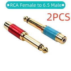 Adaptador Jack 6,35mm Mono a RCA Hembra – Audio Profesional