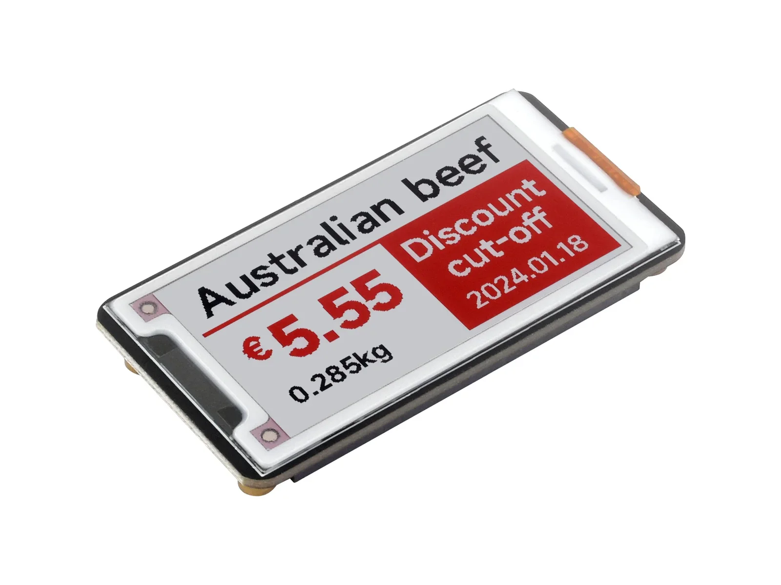 Pantalla de papel electrónico Original de 2,15 pulgadas (B), 296x160, rojo/negro/blanco, pantalla de tinta electrónica SPI para Raspberry Pi/Jetson Nano/RDK X3 - imagen 5