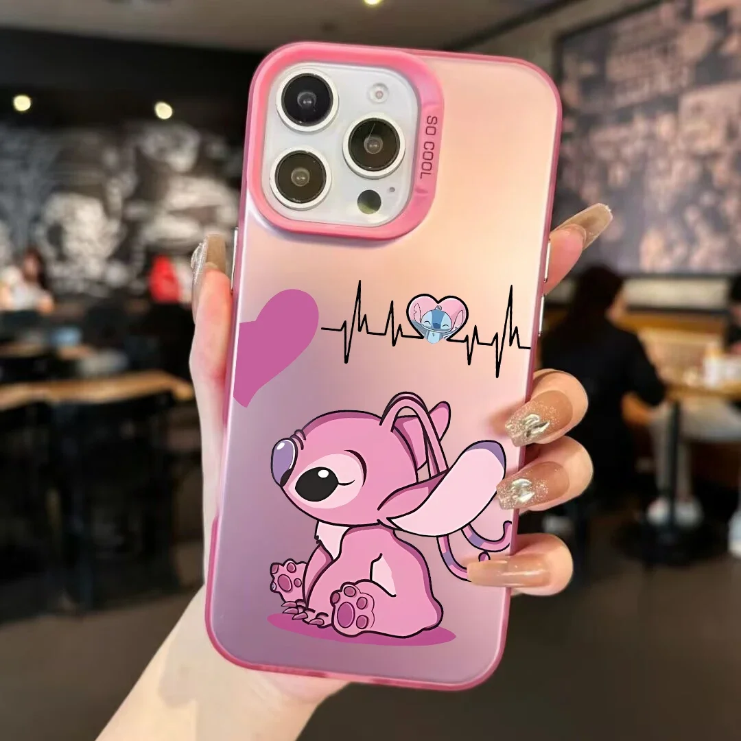 Funda de Ángel de punto de pareja rosa para Infinix Note 50 30 40 Pro Smart 9 8 Hot 50 40i 30 Play Spark 20pro, funda mate IMD antigolpes - imagen 3