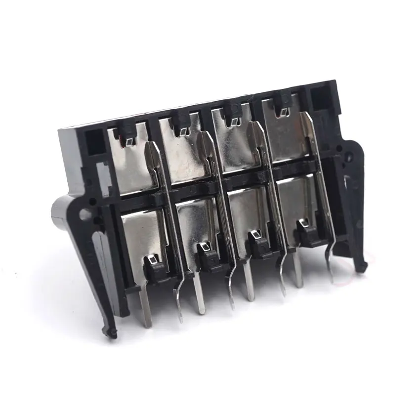 Cltgxdd 1 pieza conector de 8 posiciones terminales de altavoz de Audio de resorte enchufe interruptor Clip de prueba WP8-2B - imagen 3