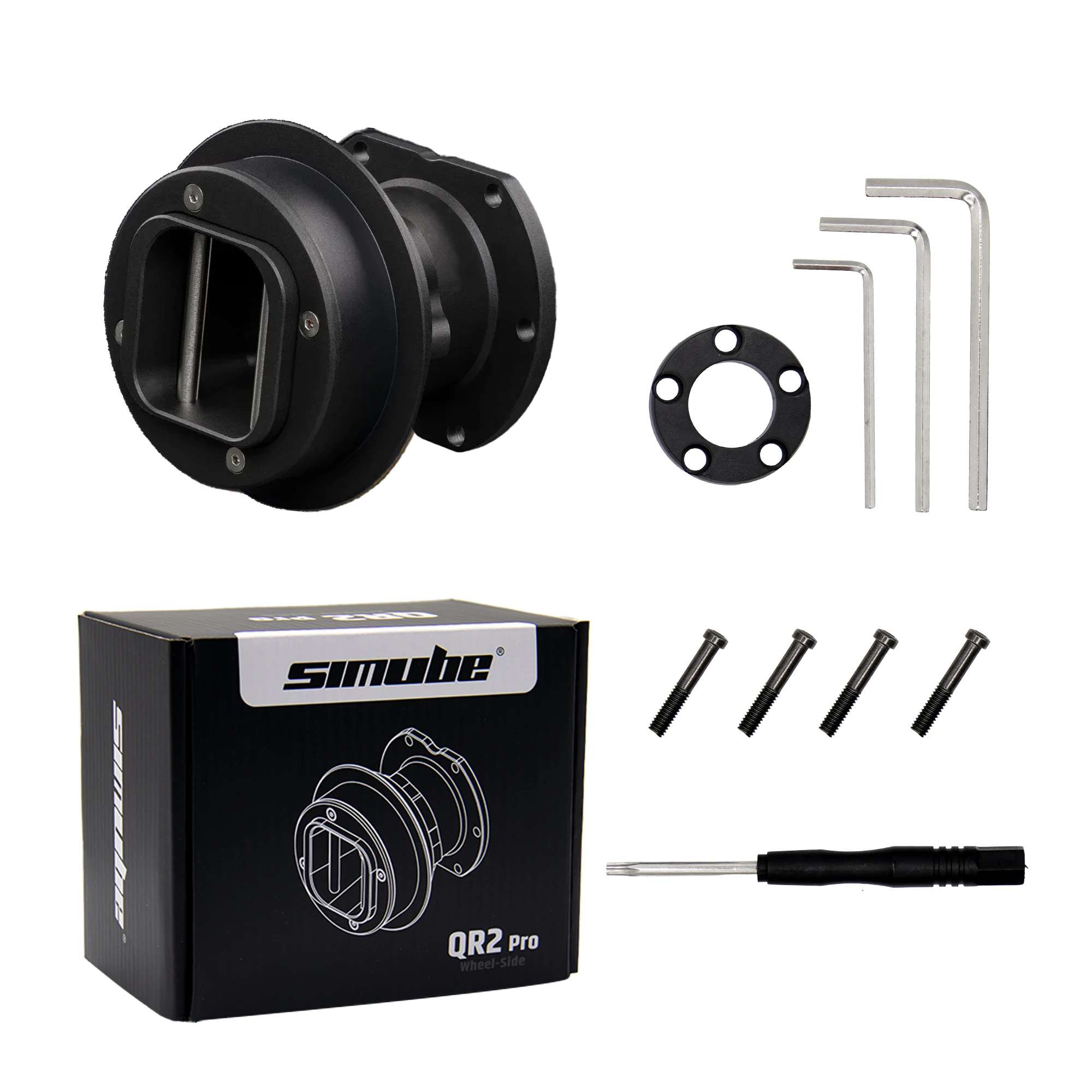 Paquete QR2 Simube en stock (tipo C) de liberación rápida para el lado de la rueda Fanatec QR2 y el lado de la base QR2 (puerto tipo C) - imagen 5