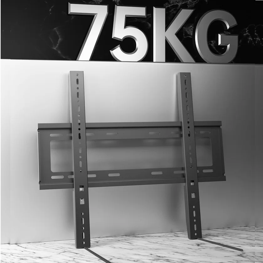 HILLPORT-soporte de pared Universal para TV, Base de Panel plano fijo para Monitor LCD LED de 50 - 90 pulgadas, 75kg, DG760 - imagen 5