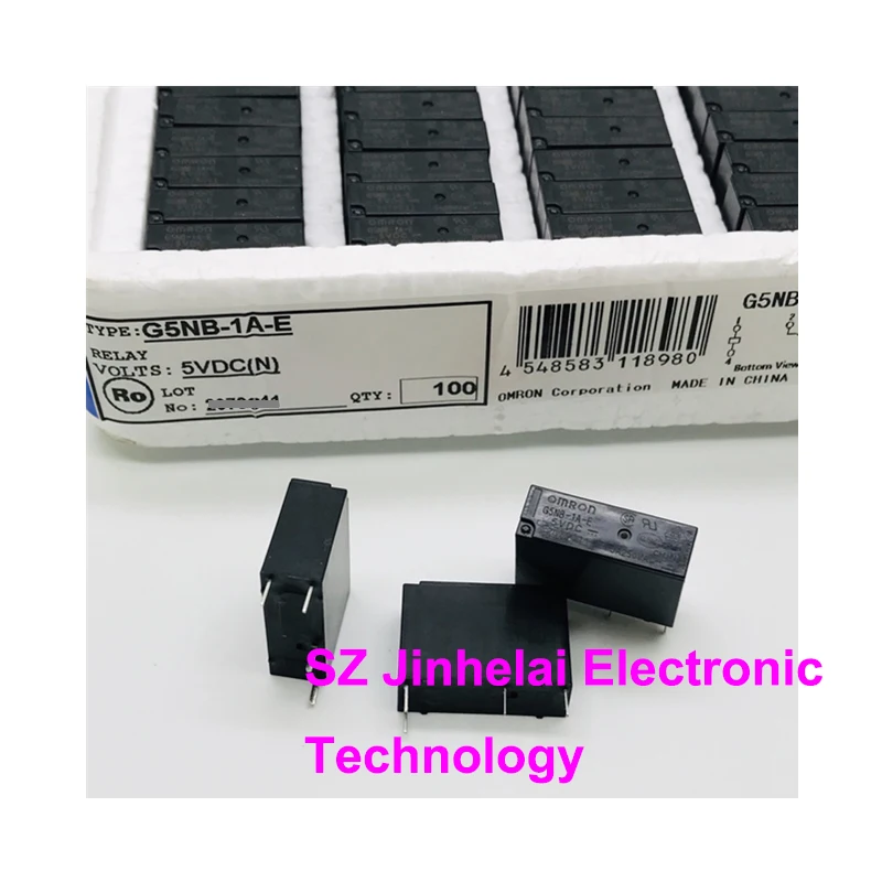 20 piezas nuevo y Original Micro relé Omron G5LE-14 G5NB-1A-E 5VDC 12VDC 24VDC
