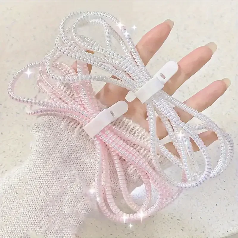 Juego de 2 piezas adecuado para cable de carga de teléfono móvil Apple iOS cubierta protectora de clip fijo cable de datos cable antirotura - imagen 5