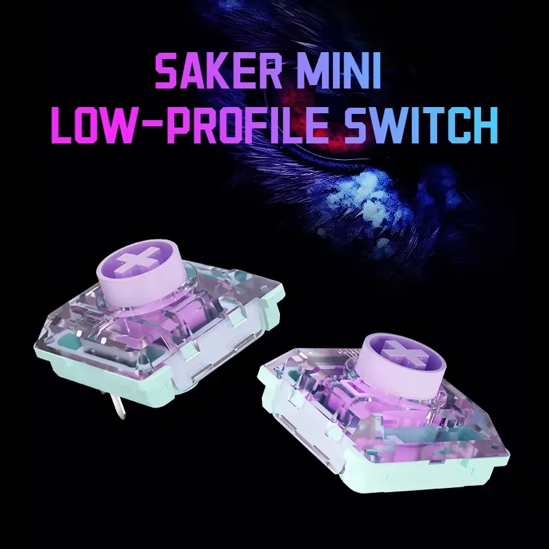 Kailh Saker Mini interruptor lineal de perfil bajo accesorios de teclado mecánico ultracorto viaje Total ampliación rápida para Hitbox - imagen 2