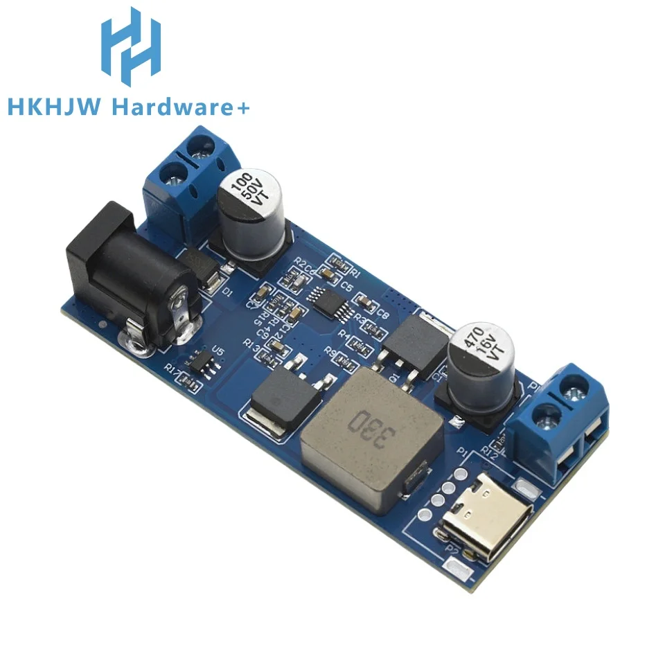 Módulo de fuente de alimentación del convertidor reductor DC-DC 24V/12V a 5V 5A – Módulo reductor de alta eficiencia mejor que LM2596S - imagen 2