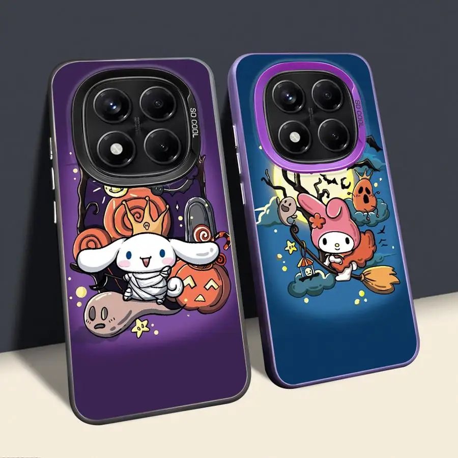 Funda trasera para teléfono Xiaomi Redmi Note 13, 12, 11, 11s, 12s, 14 Pro Plus, 10s, 10Lite, 9s, melodía de Halloween