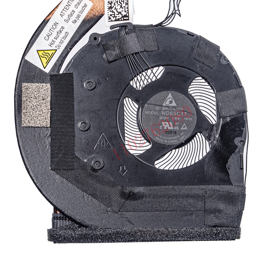Nuevo disipador de calor del ventilador de refrigeración del refrigerador de la CPU Original para Lenovo ThinkPad X1 Carbon 7th 5H40W65012 - imagen 2