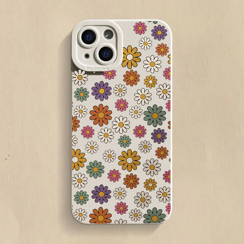 Funda para Samsung A16 A36 A56 A35 A55 A34 A54 A53 A52 Funda de teléfono con estampado Floral para Galaxy S25 S24 S23 S22 Ultra Plus S21 FE Funda - imagen 5