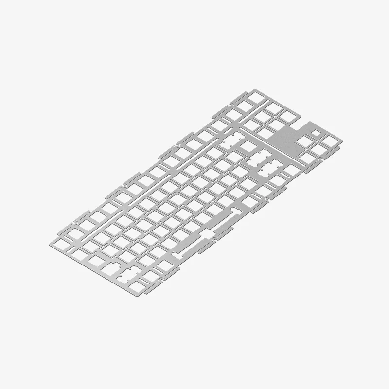 NuPhy Gem80/Kick75 Teclado mecánico posicionamiento placa de Material PC/POM de aleación de aluminio personalizada para teclado mecánico de diseño - imagen 5
