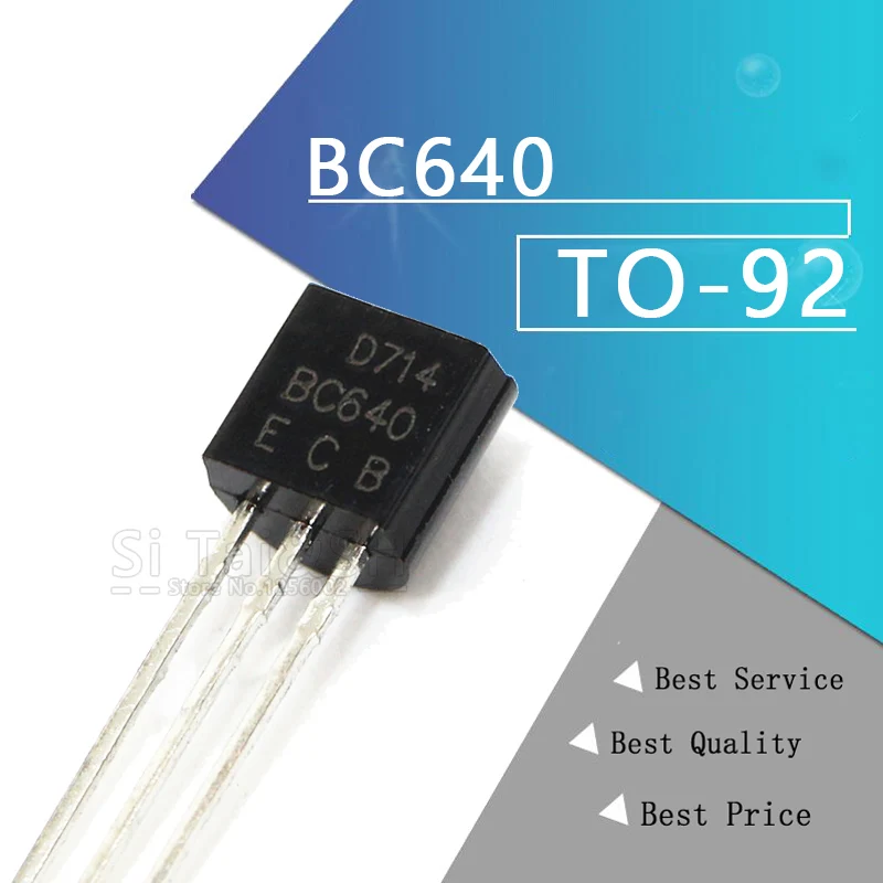 Transistor de triodo TO-92, 100 piezas, BC639, BC640, BC546B, BC547B, BC548B, BC556B, BC557B, BC558B, BC559B, BC546, BC547, BC548, BC556, BC556, BC557, BC557, BC557, BC557, BC557 - imagen 2