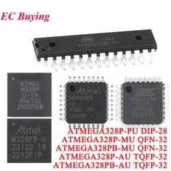 Microcontrolador AVR ATmega328P para proyectos electrónicos