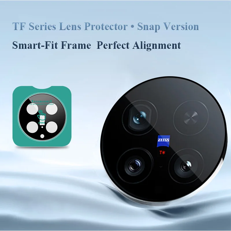 Para Vivo X200 Ultra / X200 Pro Mini / X200s Lereach TF 2 uds película de vidrio templado ultrafino cobertura Protector de pantalla de cámara