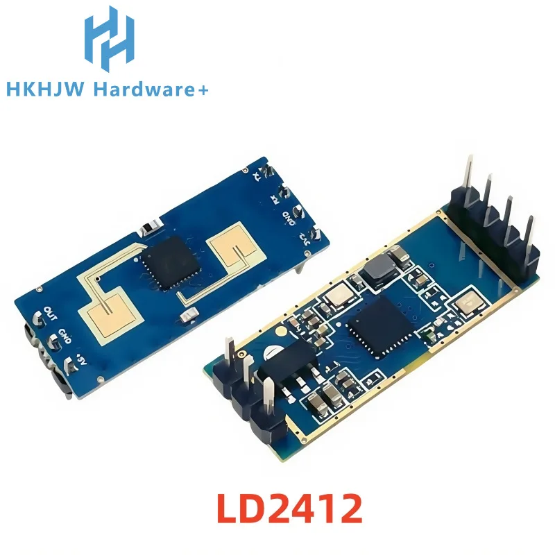 Módulo Sensor de Radar HLK-LD2412 de 24GHz, detección de presencia humana y movimiento, rango de 9m, gran angular FMCW mmWave - imagen 2