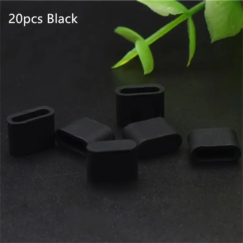 Paquete de 20 tapones antipolvo de silicona USB-C: cubiertas protectoras antipolvo para puertos de carga tipo C, tapas de silicona para línea de datos - imagen 5
