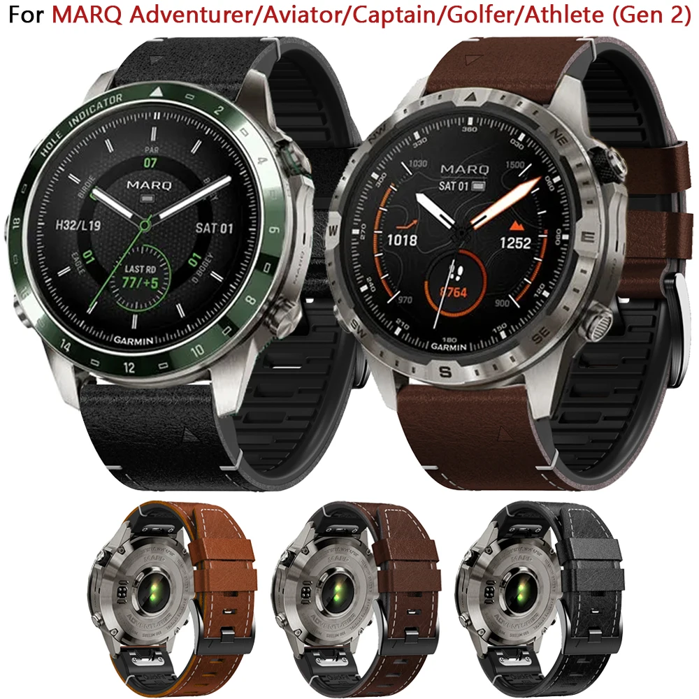 Correa Quickfit para Garmin MARQ aventurero atleta aviador capitán golfista Epix Gen 2 Correa de reloj 22mm Fenix 7 6 Pro Correa