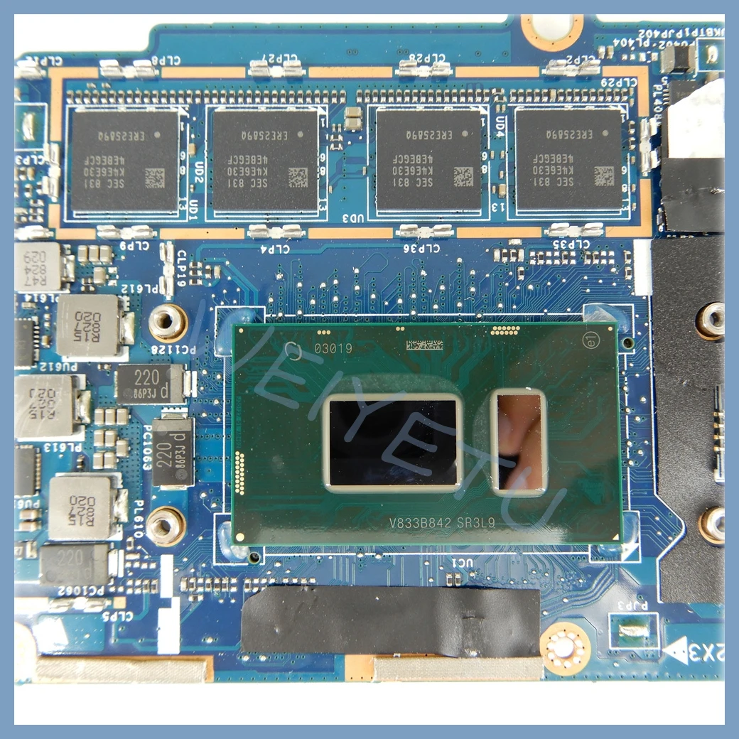 LA-F292P con i7-8650U CPU 8GB-RAM placa base para portátil Dell Latitude 7390 placa base para ordenador portátil 100% probado OK - imagen 4