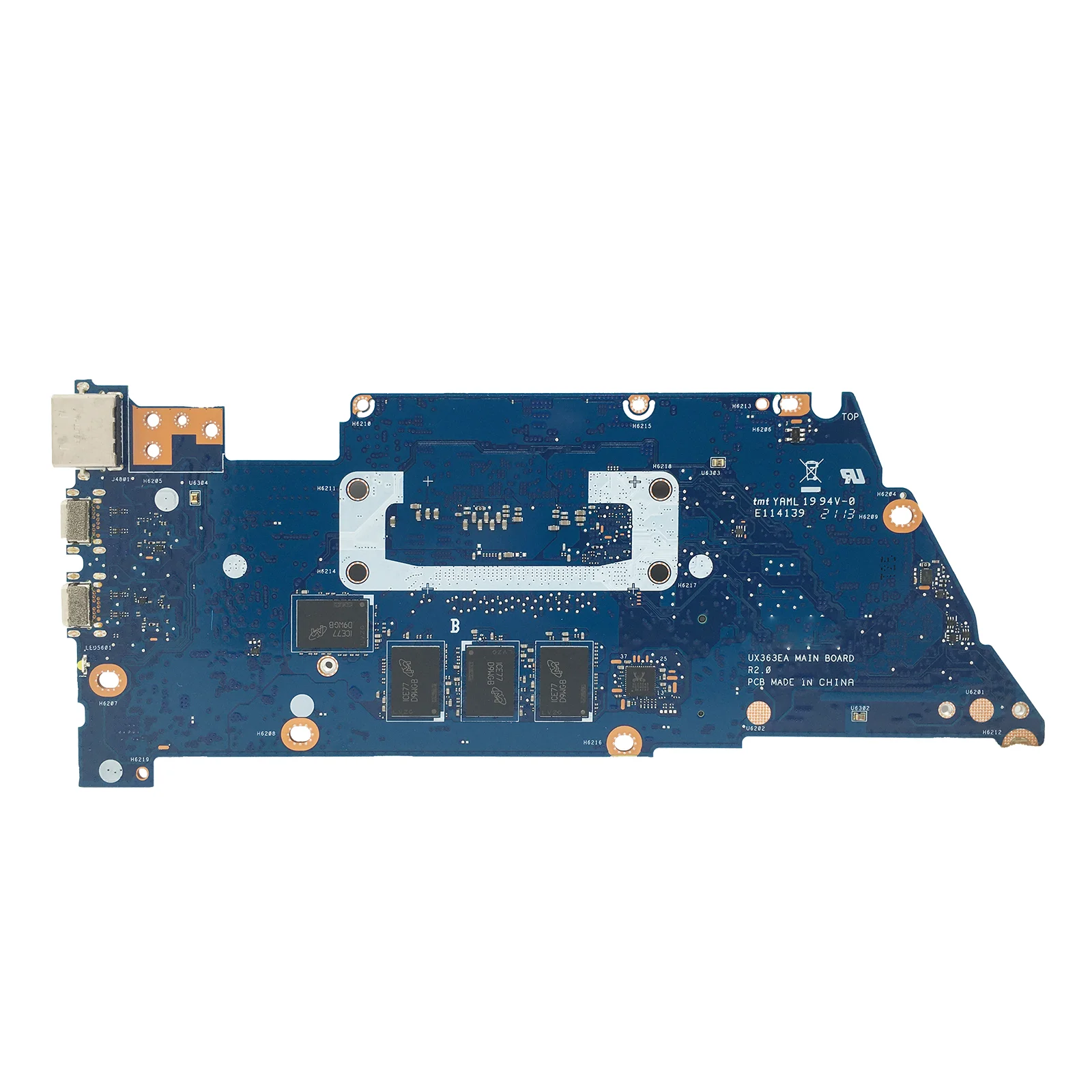 Placa base UX363EA para ASUS UX371EA UXF3000EA UX363E BX363EA RX363EA UX371E UXF3000E placa base para ordenador portátil i5 i7 11. a generación 8GB 16GB - imagen 3
