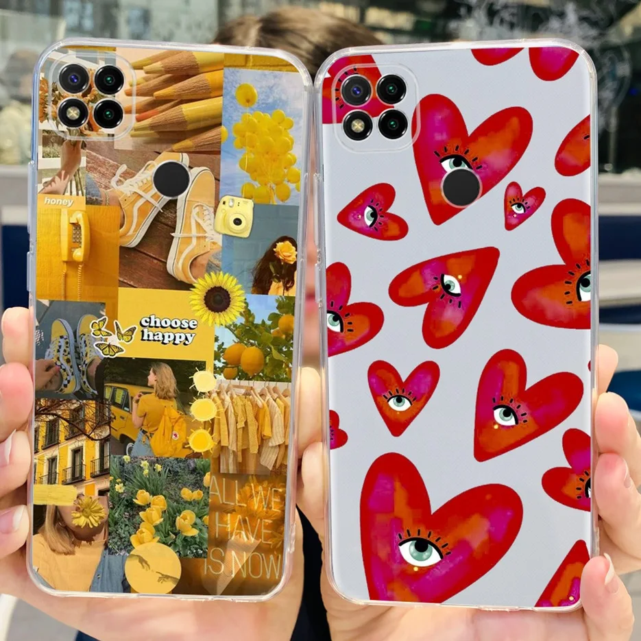 Funda de silicona suave para Xiaomi Redmi 9C, cubierta trasera de 6,53 pulgadas, NFC 9 C Redmi9C - imagen 5