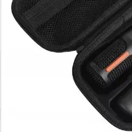 Estuche inalámbrico para micrófono para micrófonos digitales JBL PartyBox Wireless Mic-2X, bolsa de almacenamiento de viaje portátil con caja de micrófono (solo estuche)