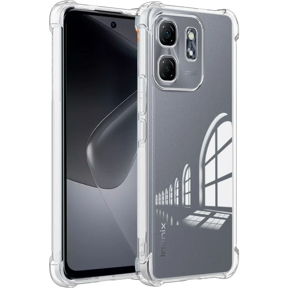 Funda de teléfono transparente a prueba de golpes para Infinix Smart 9 8 Pro HD 7 6 Plus Smart 5 X688C funda de silicona suave Smart9 8 Fundas - imagen 4