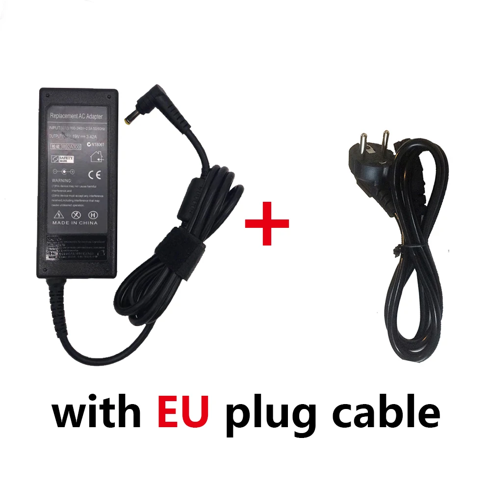 Fuente de alimentación para portátil Acer Aspire, adaptador de 19V, 3.42A, 65W, 5,5x1,7mm, 1410x1680mm, 3000, 5315, 5630, 5735, 5920, 5535, 5738, 6920 - imagen 4