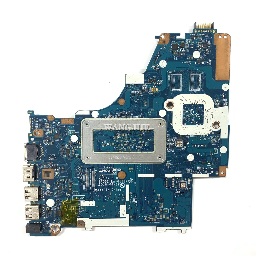 L19050-601 L19050-001 para placa base de ordenador portátil HP 15-BS EPG52 LA-G121P con CPU SR3RZ N5000 DDR4 100% en funcionamiento - imagen 2