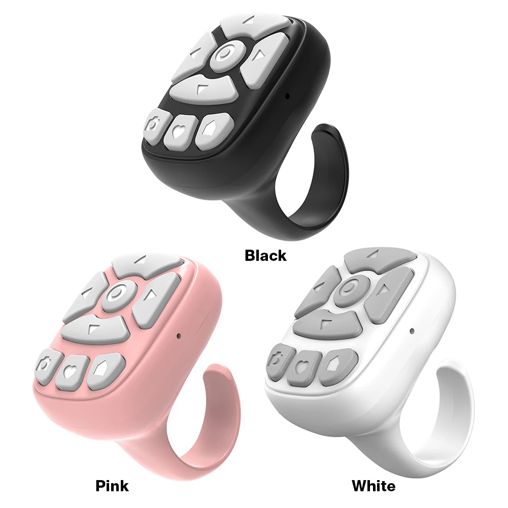 Mini mando a distancia para teléfono móvil, Compatible con Bluetooth, girador de página de libro electrónico para TIK Tok, anillo de desplazamiento para Xiaomi y Apple - imagen 2