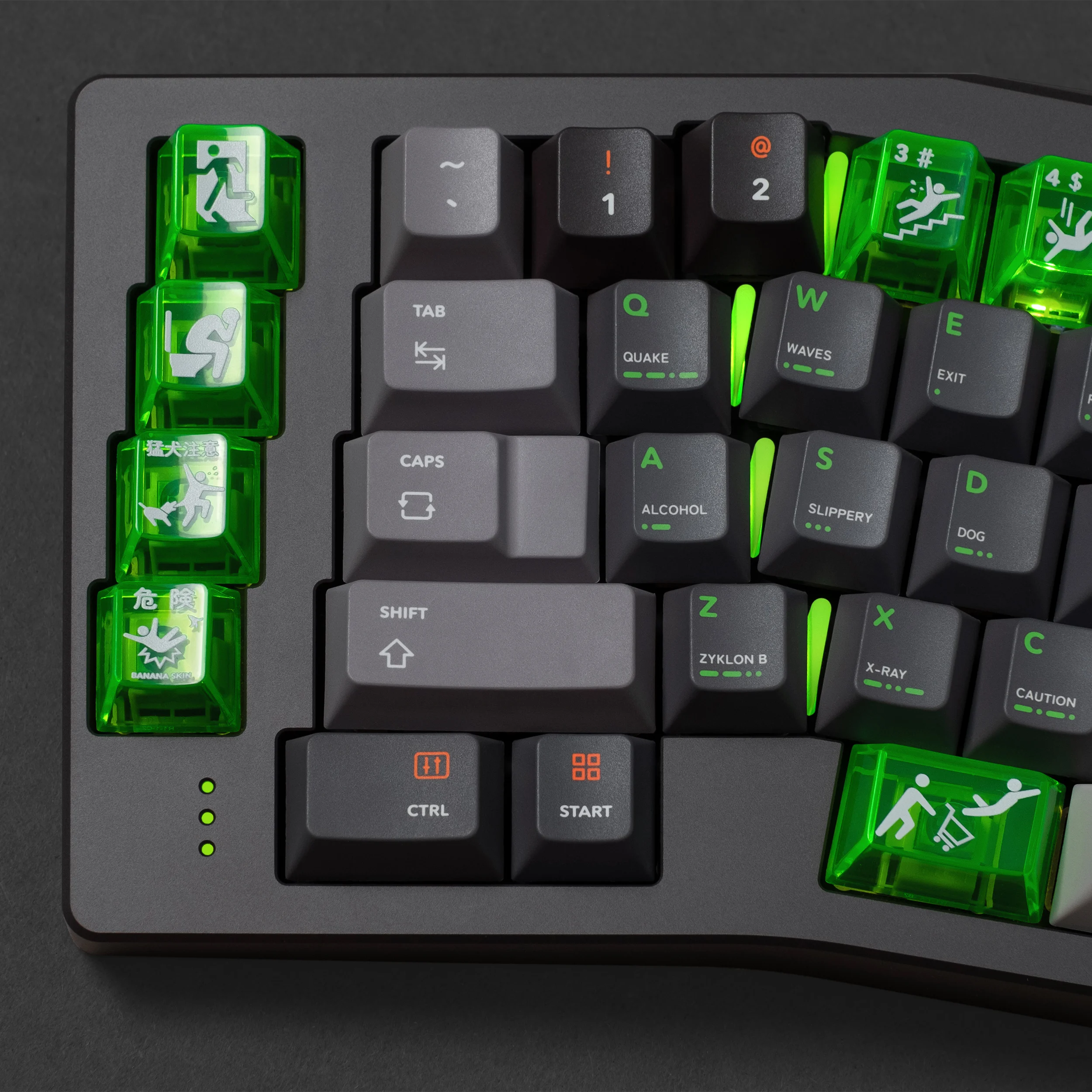 Juego de teclas con tema de viaje de aventura de pequeño personaje, PBT, ABS, perfil de cereza, 187 teclas, tapas de teclado personalizadas para teclado mecánico - imagen 2