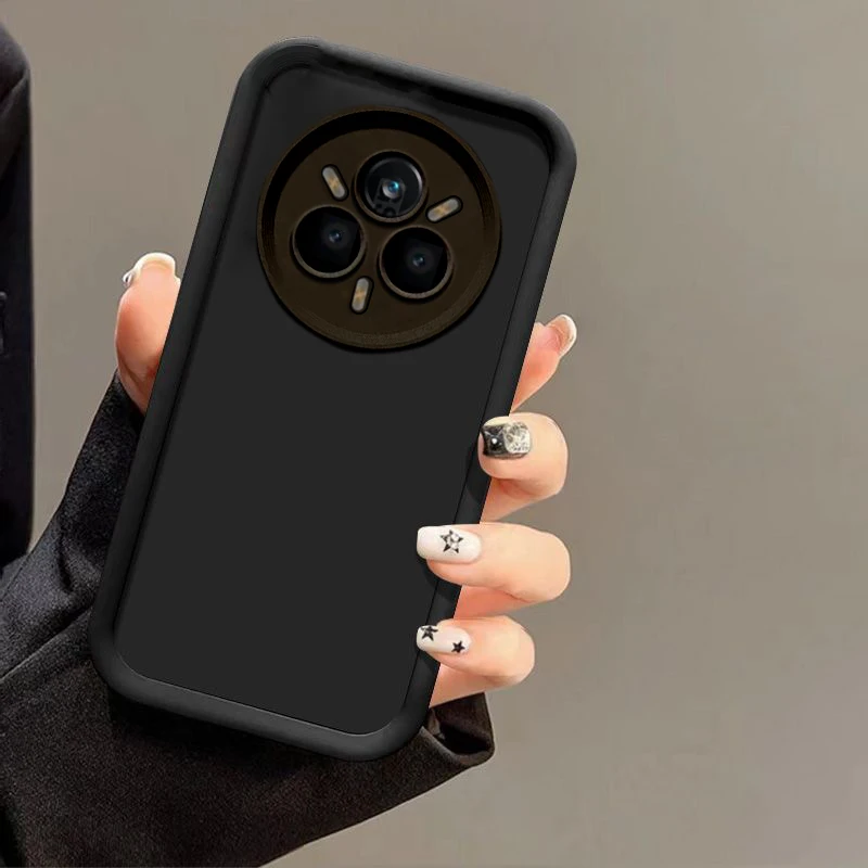 Funda de teléfono para Realme 14 Pro 5G, versión Global, sensación de piel mate, carcasa trasera Realme 14pro Ultra a prueba de golpes - imagen 3