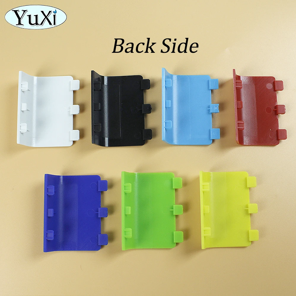 1 funda trasera de batería, tapa de carcasa de puerta de batería para controlador de mando de Xbox Series X S, accesorios de repuesto coloridos - imagen 5