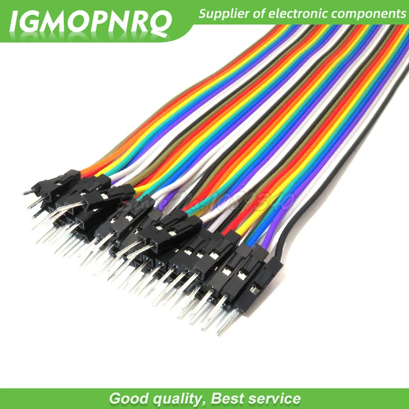 GMOPNRQ-Cable Dupont de 40 piezas y 10CM, Cable macho a macho para Arduino, KIT de bricolaje - imagen 2