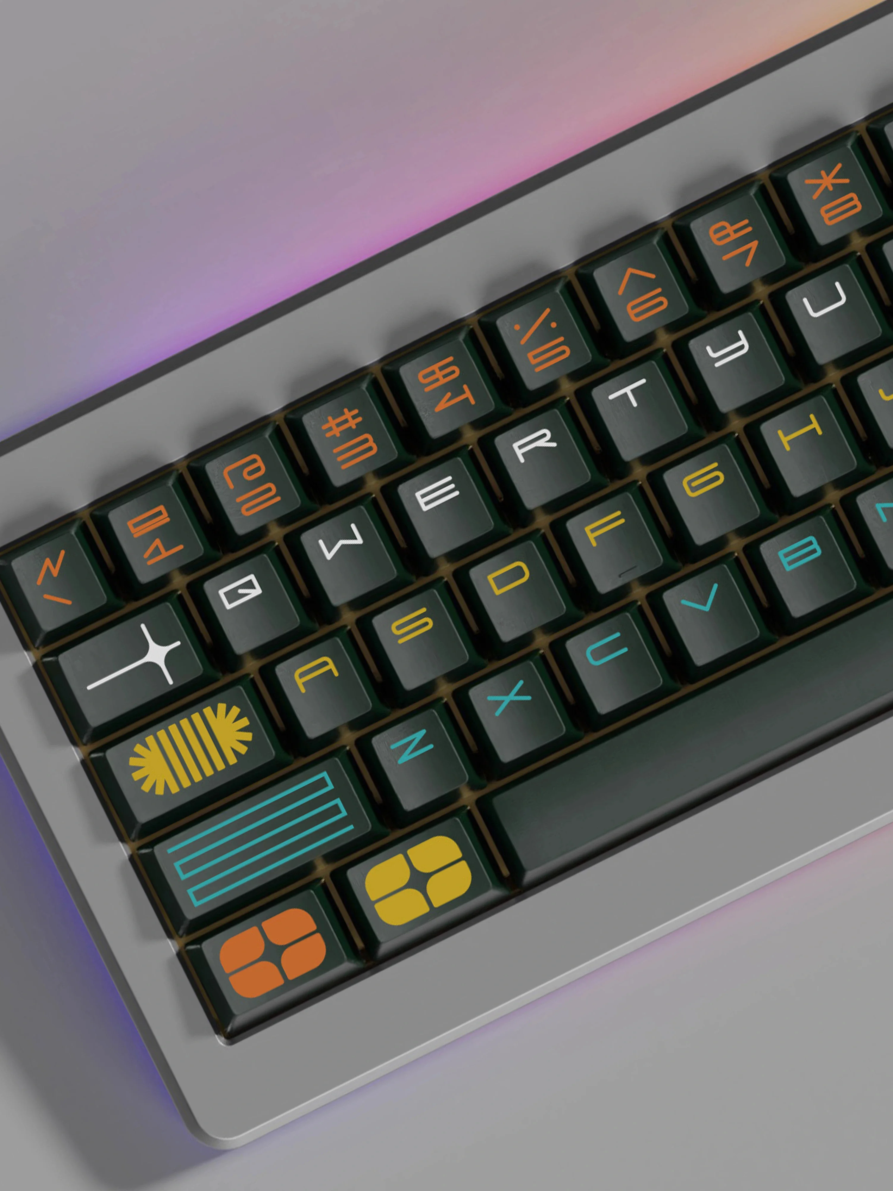 Teclas Expo 142 teclas Material PBT perfil CHERRY DYE-SUB personalizado para teclado mecánico CHERRY MX Switch - imagen 3