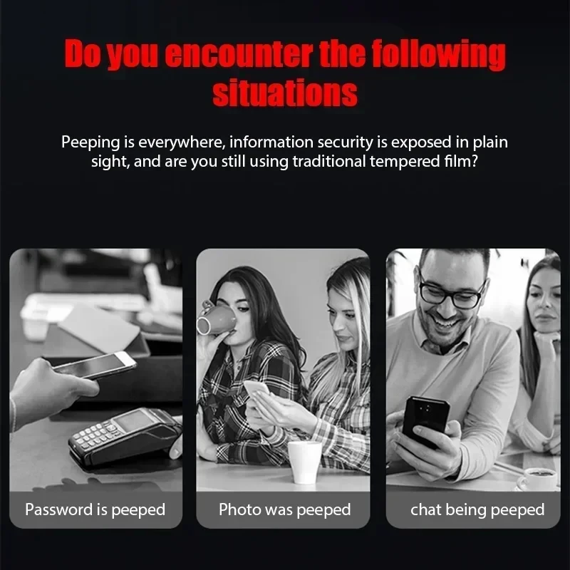 Protector de pantalla antiespía para Xiaomi Poco X6 Pro 5G M6 X3 NFC C65 M5S M5 F3 F4 M4 M3 X5 X4 GT M2 F2 C40 vidrio templado de privacidad - imagen 5