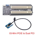 Mini PCIE to 2 PCI