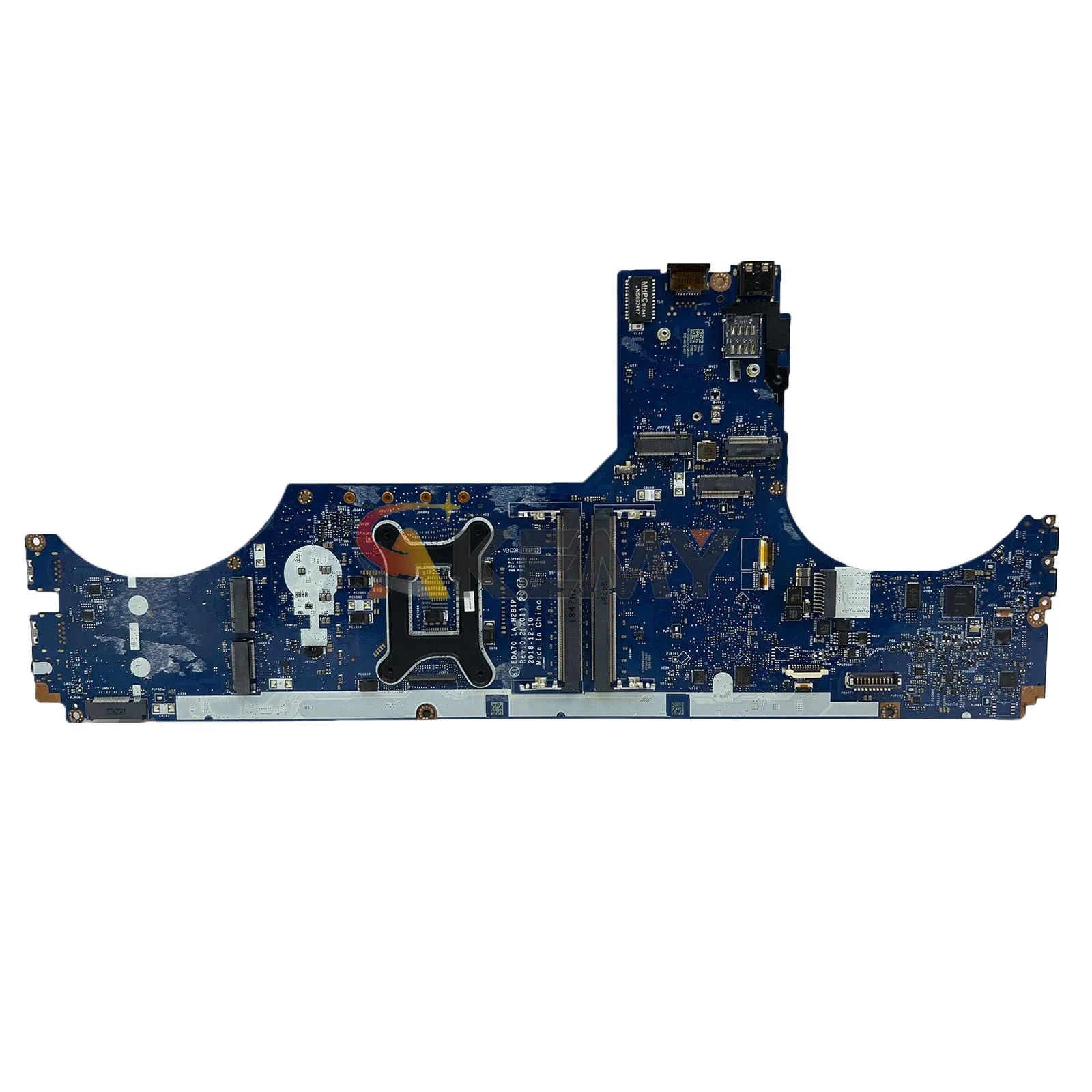 Placa base LA-H281P para la placa base del ordenador portátil Dell Precision 7740 7750 E-2276M CPU CN-0MPVGK 100% probado OK buena alta calidad - imagen 2