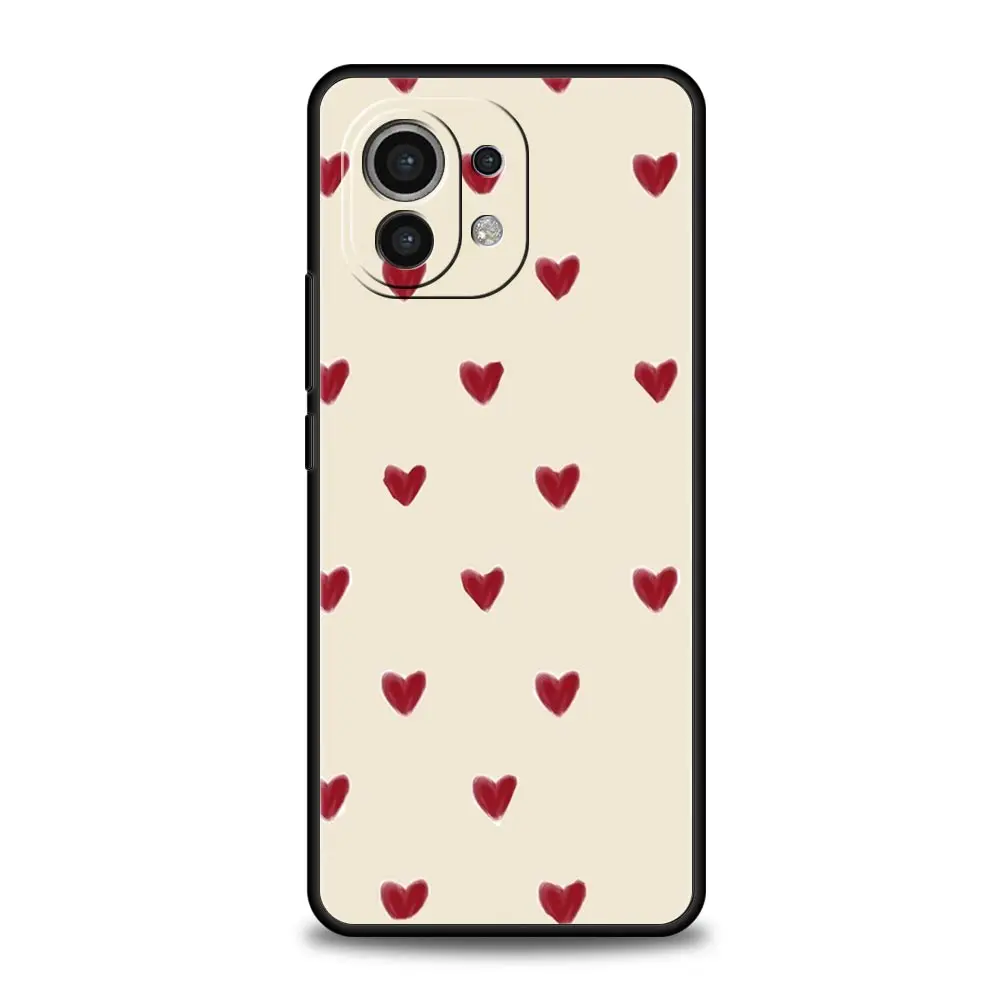 Funda de teléfono Love Heart para Xiaomi Mi 17 15T 15 14 14T 13T 12T Pro 12 13 Lite 5G 11T Poco X6 X7 X5 Pro funda suave - imagen 3
