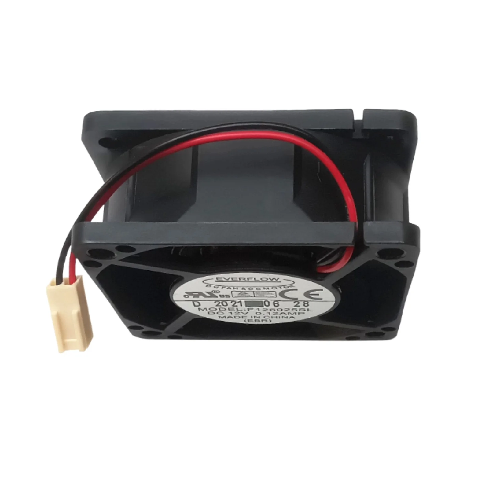 Para EVERFLOW F126025S 6025 6CM DC 12V ventilador de rodamiento hidráulico para chasis de PC refrigeración DIY - imagen 3