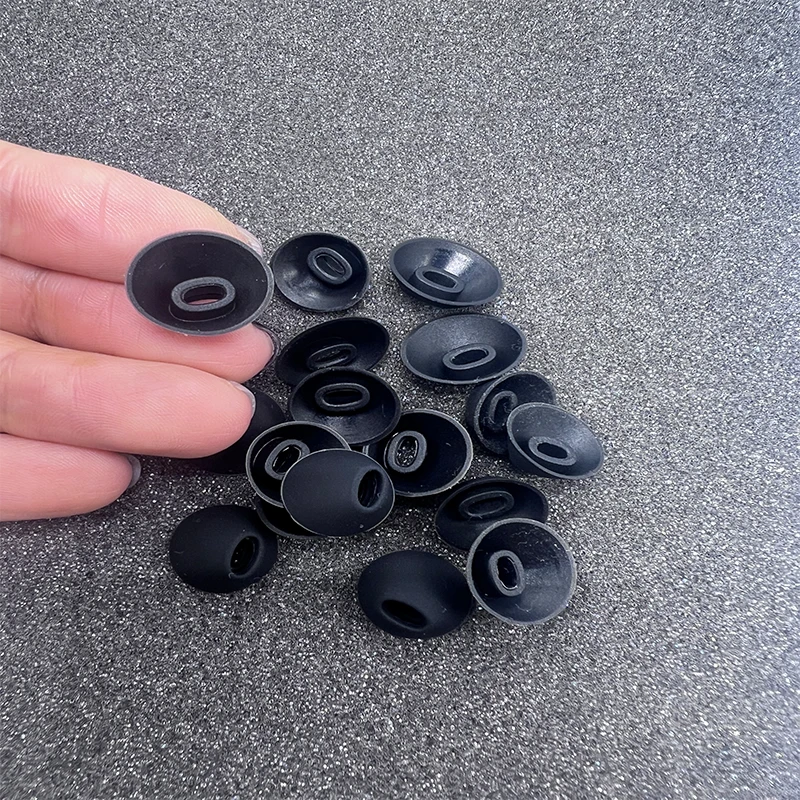 Almohadillas para los oídos para Oppo Enco, orejeras de silicona intraudidas, almohadillas para los oídos, orejeras, funda para Oppoencofree, 4 unids/lote - imagen 2